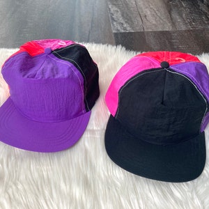 90s Vintage Neon 4-Colour Snapback Hats Deadstock New Unworn Baseball Trucker Hat Retro Nineties K-Mart Brand Fresh Prince of Bel-Air Cap