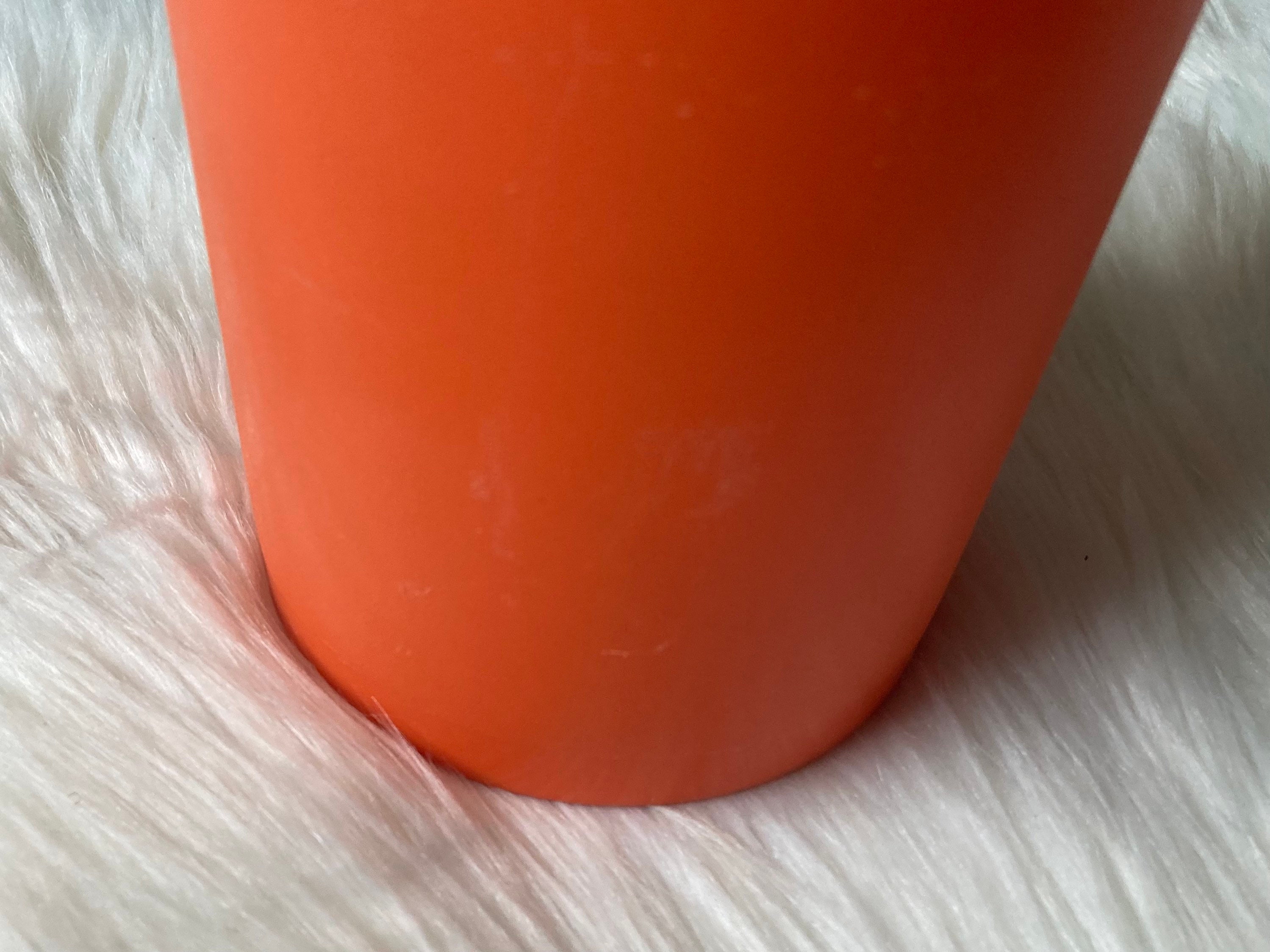 70s Vintage Tupperware Orange Canister Midcentury Servalier Container Retro  Scroll Motif Style 811-3 