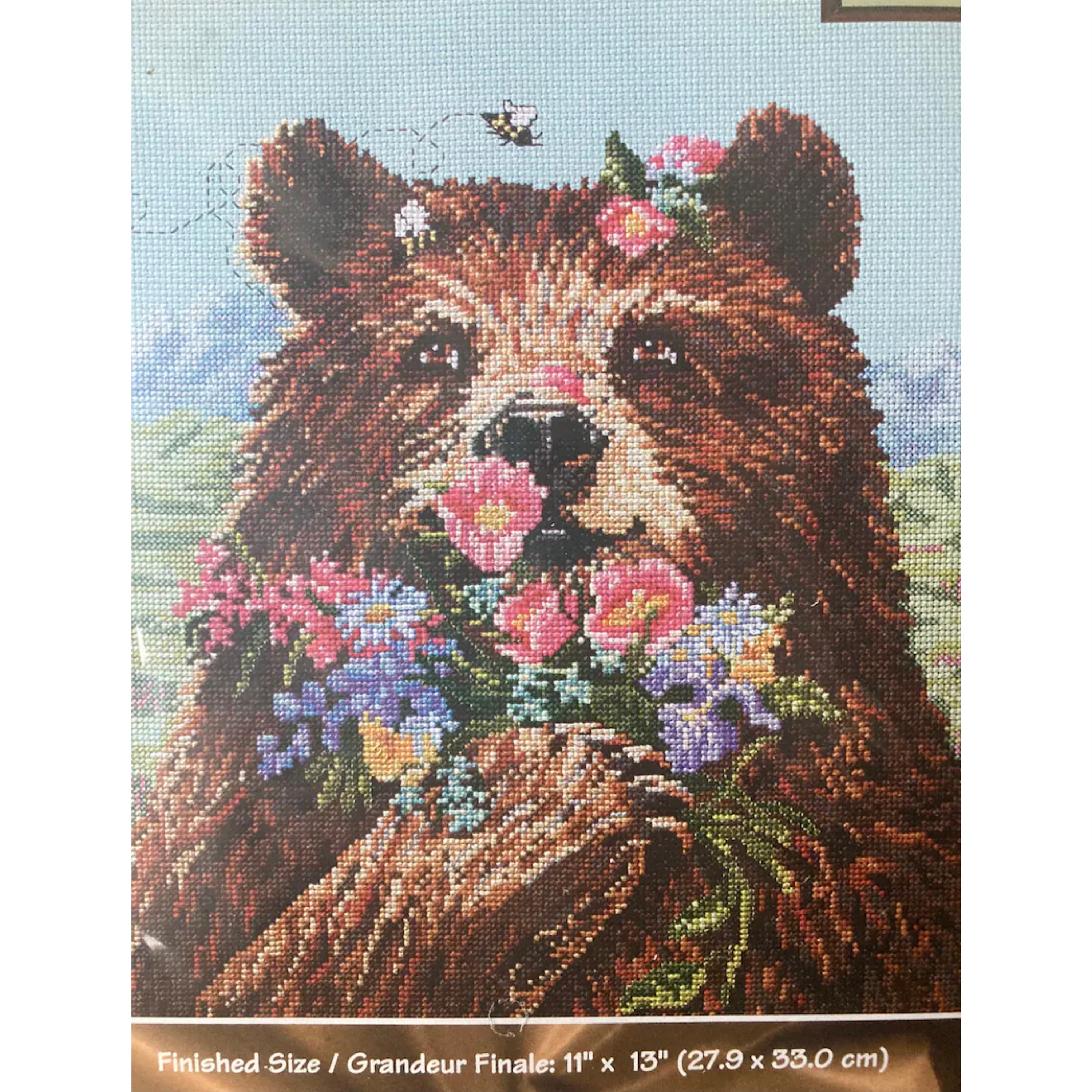Kit Point De Croix Janlynn 1997 - « Garçon Avec Chat » - Vintage Scellé - NEUF - N°29-21