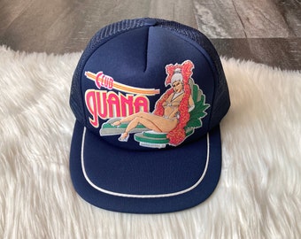 90s Vintage Club Juana Florida Snapback Hat Puffy Graphic Deadstock New Unworn Baseball Cap Retro Nineties Mesh Back Rare