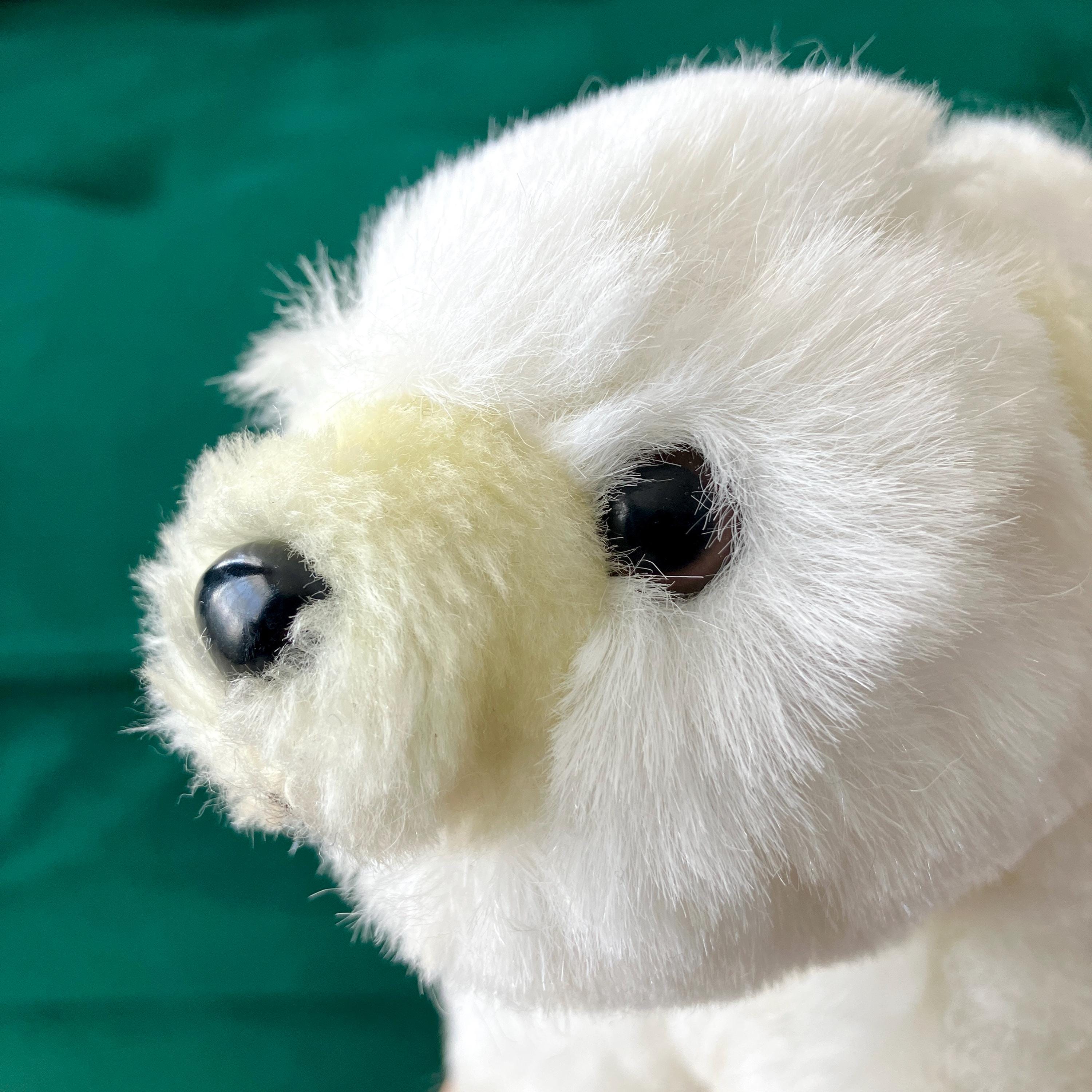 #テディベア#海外現地購入#ぬいぐるみ#レトロ 80年代ヴィンテージ 11インチ テディベア ぬいぐるみ 白いシロクマ 高