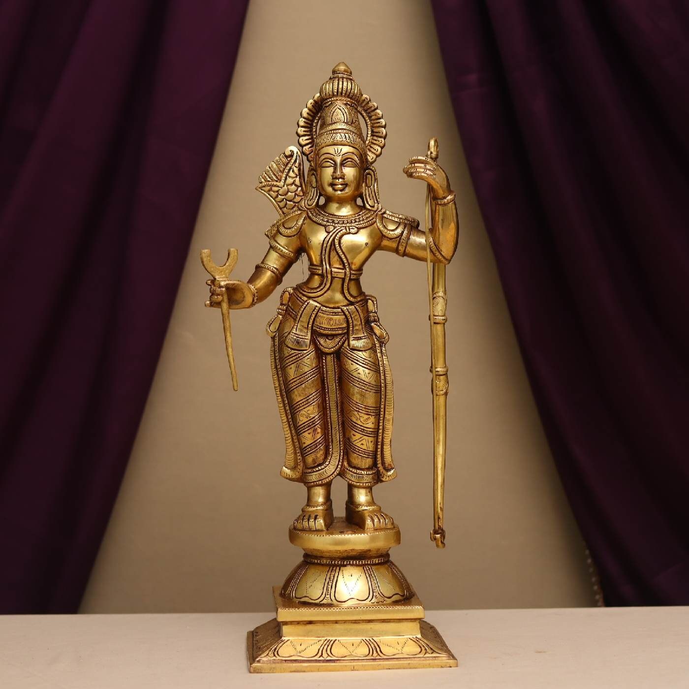Ram Darbar Brass Statue/idol, Indian Brass Art, Brass God Idol, Brass