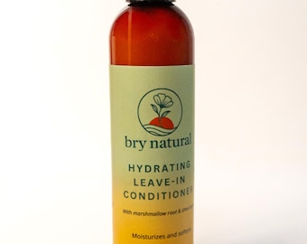 Grapefruit Mint Hydrating Leave-In Conditioner: Natural Hair Moisturizer