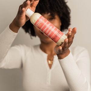 Grapefruit Mint Hydrating Leave-In Conditioner: Natural Hair Moisturizer