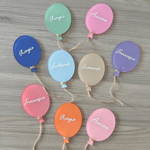 Palloncini calamita palloncino personalizzato bomboniera magnete battesimo prima comunione compleanno