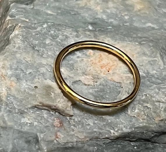 Stackable Gold Ring - image 1
