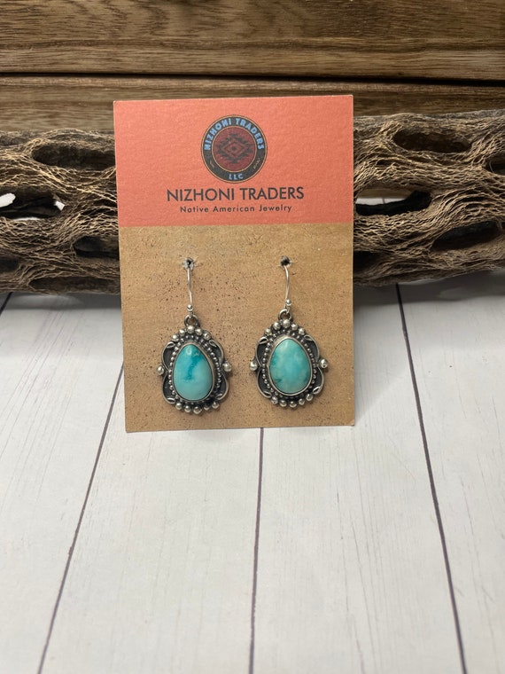 Rare Vintage Native American Navajo Carico Lake Turquoise Nativr American Necklace Old Rare Vintage Native American Navajo Carico Lake Turquoise Nativr American Necklace Old
