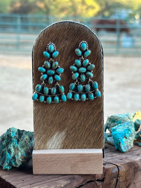 Rockin Natural Royston Turquoise and Sterling Silv