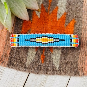 Navajo Handmade Beaded Barrette