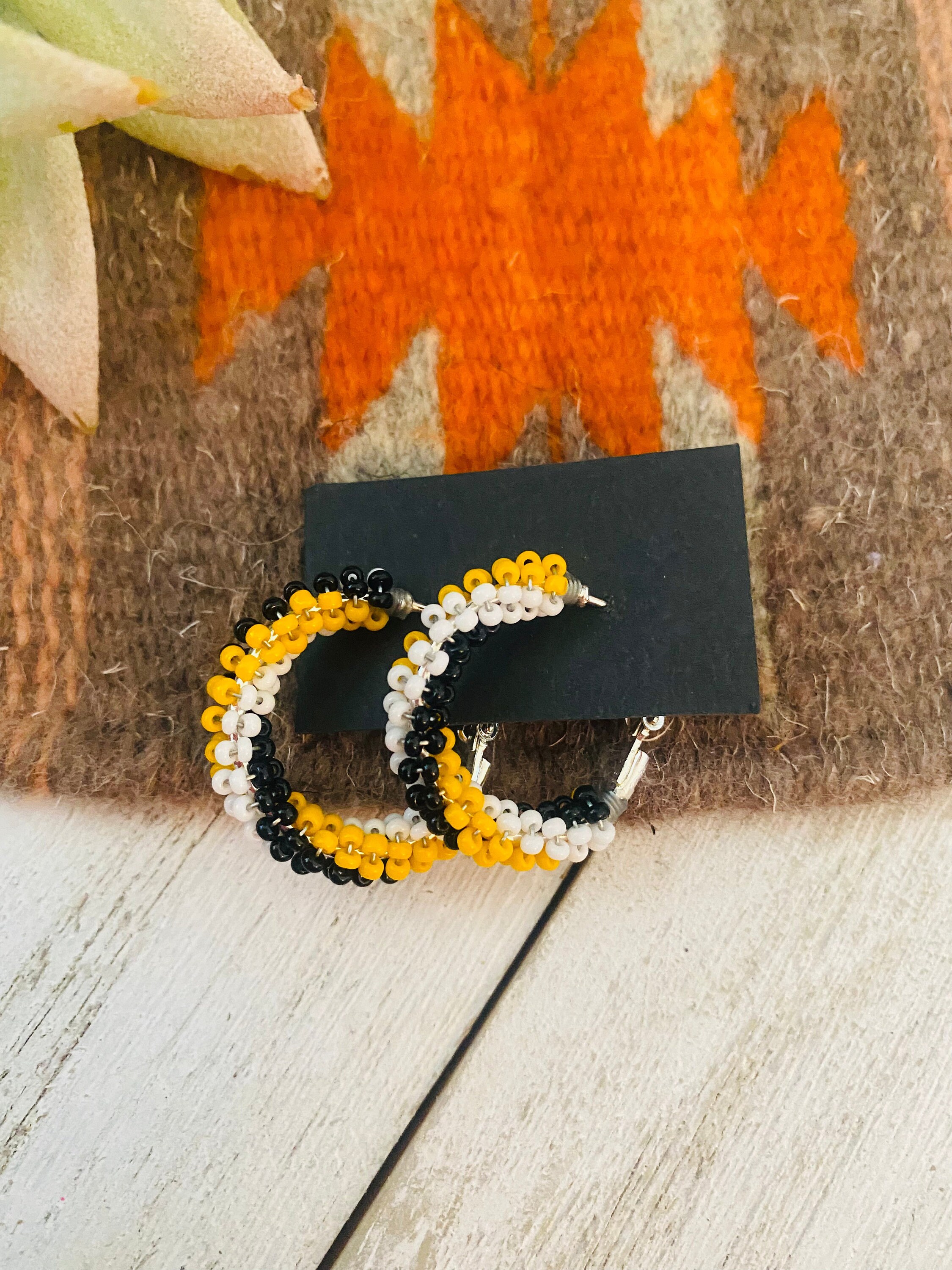 Black Mor Hoop Earrings Black Mor Hoop Earrings
