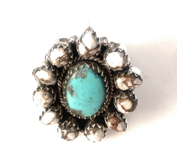 Handmade Sterling Silver, Wild Horse & Turquoise … - image 7