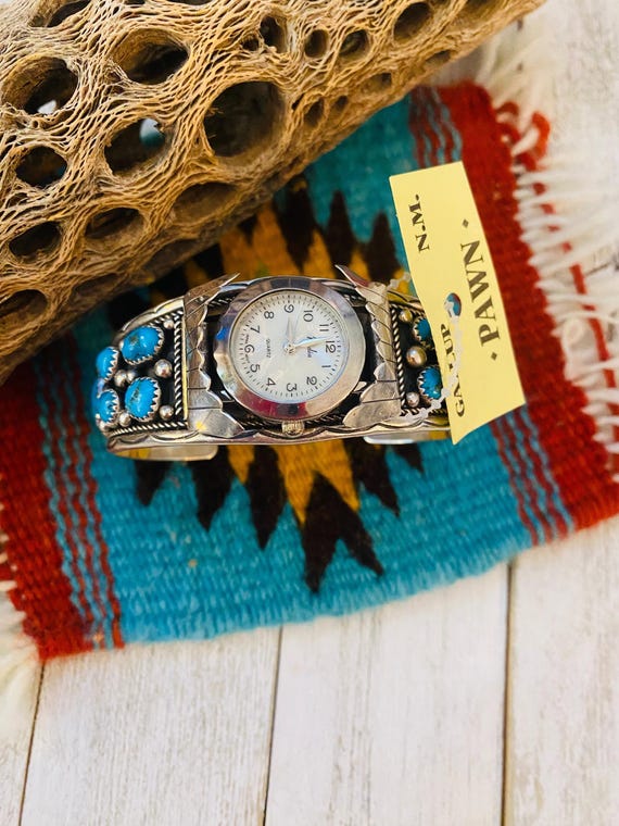 Most Rare Form Of Old Kingman Turquoise Vintage Navajo Native American Jewelry Silver Bracelet Most Rare Form Of Old Kingman Turquoise Vintage Navajo Native American Jewelry Silver Bracelet