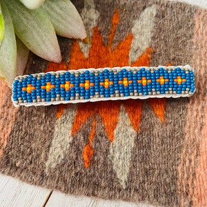 Navajo Handmade Beaded Barrette