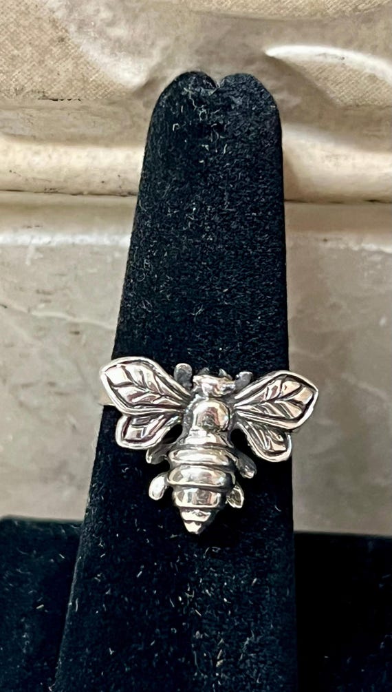 BumbleBee Sterling Silver Ring - image 4