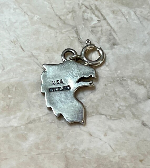 Native Crafted Sterling Silver Eagle Charm - image 4