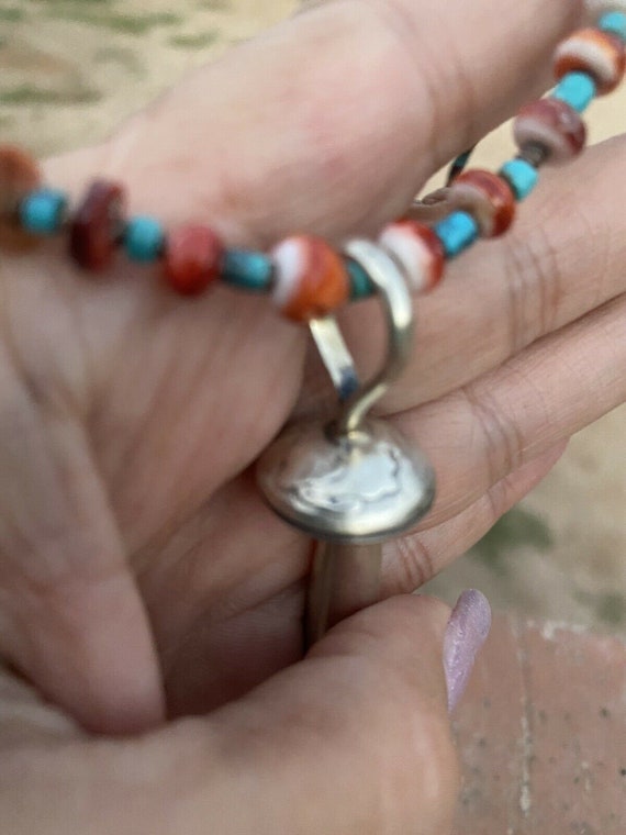 Navajo Handmade Sterling Silver Navajo Liberty Di… - image 6