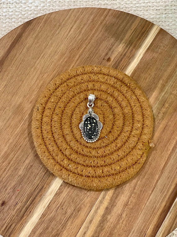 Handcrafted Sterling Silver & Variscite Pendant