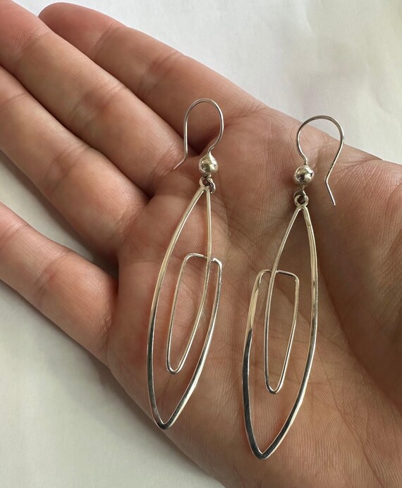 Paperclip Earring On Hook - image 3