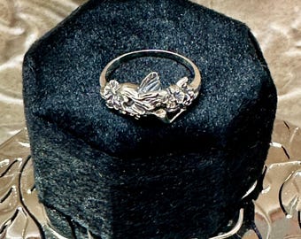 Angel Sterling Silver Ring