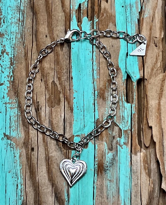 Beating Heart Charm Bracelet - image 1