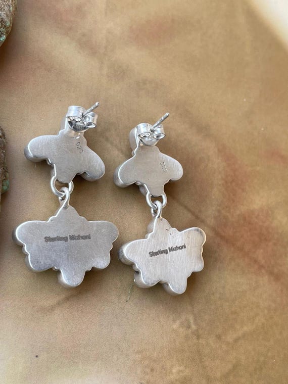 Handmade Sterling Silver Dangle Earring - image 7