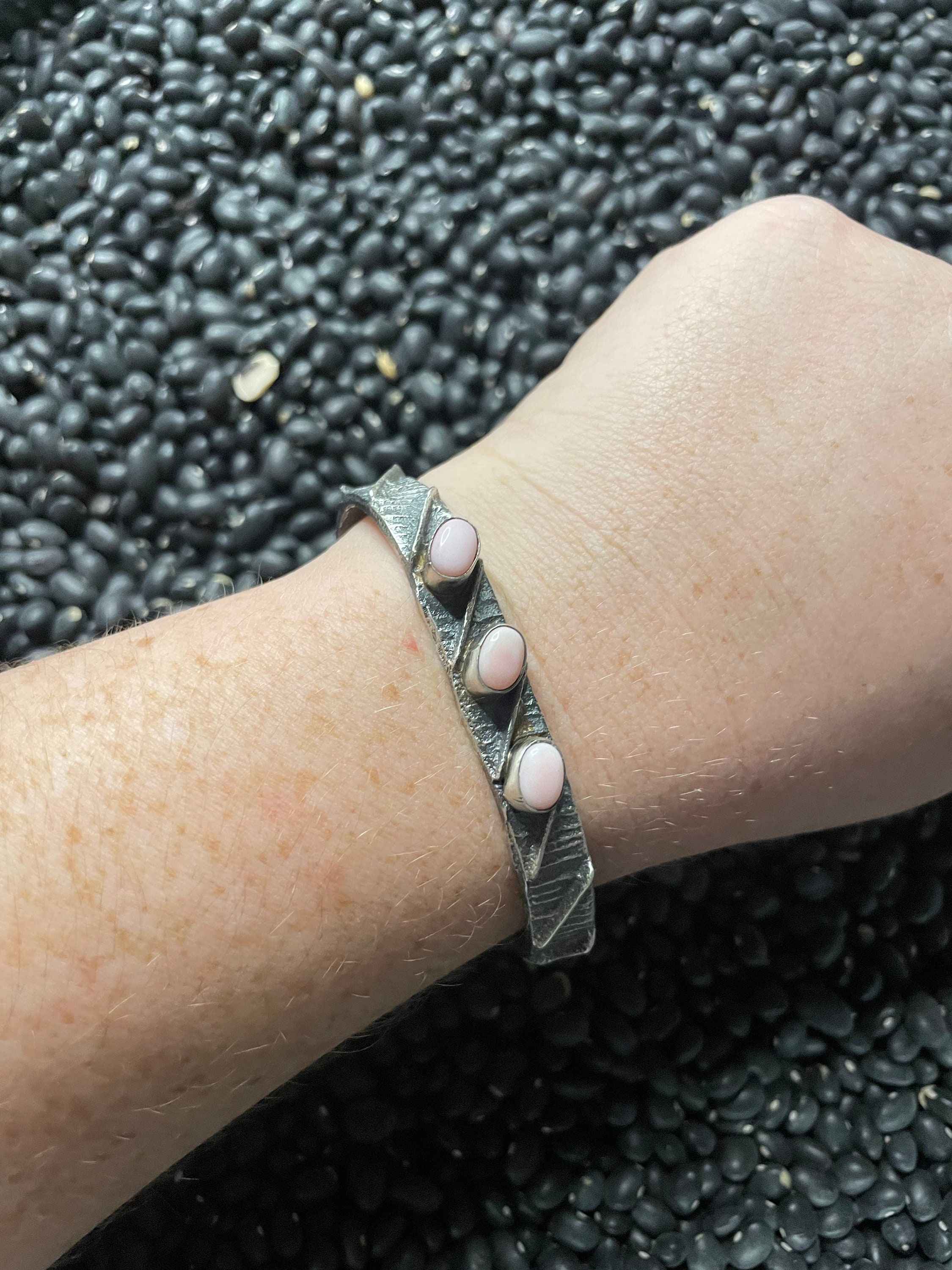 Mel Willie Native American Navajo Sterling Silver Bracelet Signed Melissa Willie Mel Willie Native American Navajo Sterling Silver Bracelet Signed Melissa Willie