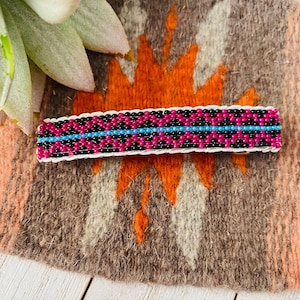 Navajo Handmade Beaded Barrette
