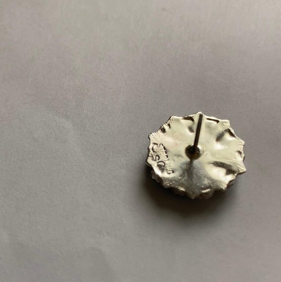 Handcrafted White Buffalo Cluster Post Earrings - image 7