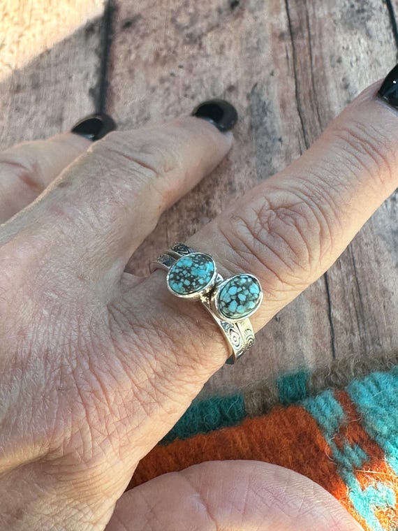 Stackable Stackers Natural Number 8 Stone Sterlin… - image 5