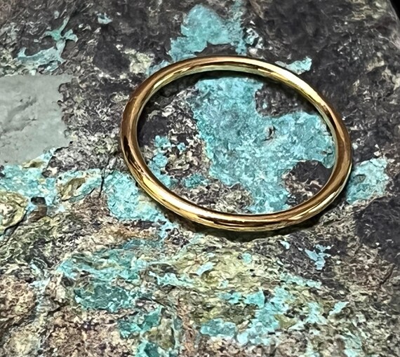 Stackable Gold Ring - image 3