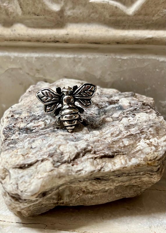 BumbleBee Sterling Silver Ring - image 2