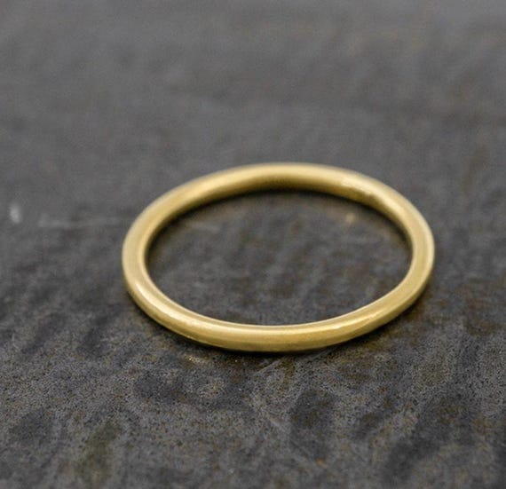Stackable Gold Ring - image 2