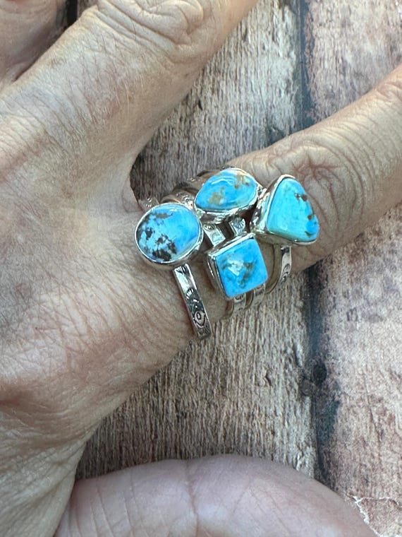 Stackable Stackers Natural Number 8 Stone Sterlin… - image 6