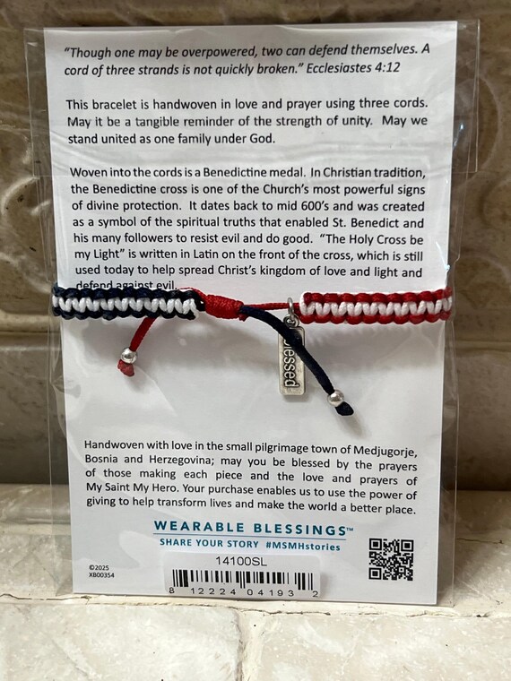 Blessed Unity Woven Bracelet - image 5
