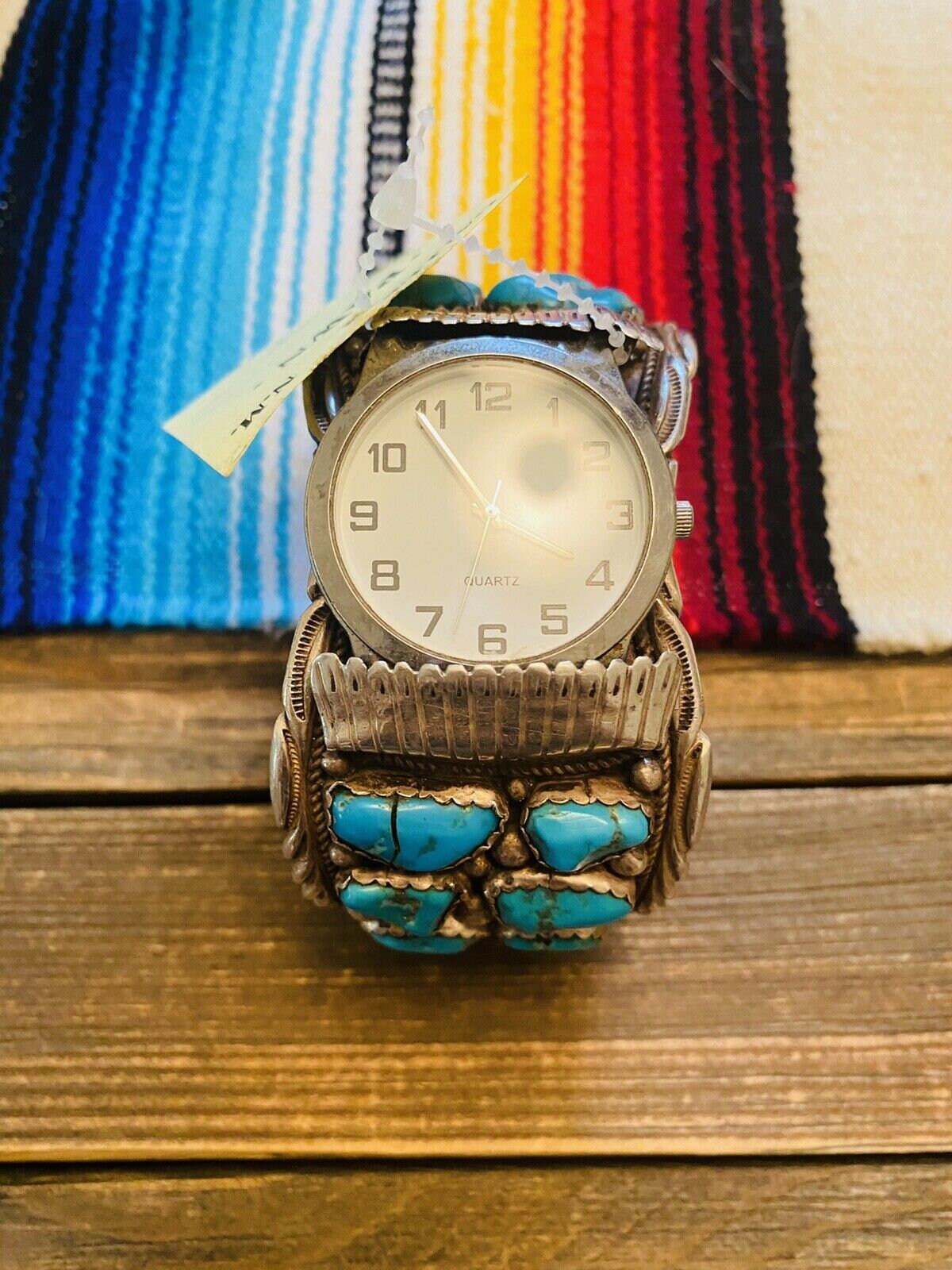 OLD NAVAJO 5連ターコイズ K.Y.刻印 バングル sterling