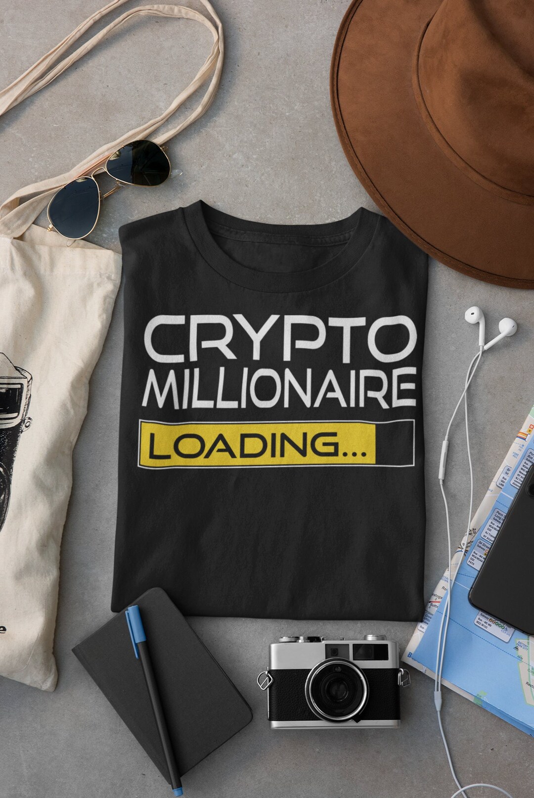 Crypto Millionaire Loading Shirt, Cryptocurrency Hodl Investor, Bitcoin  Millionaire Ethereum Milionaire, Crypto Gift - Etsy