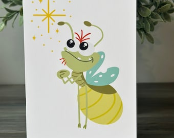Ray the Firefly art print / The Princess and the Frog decor / home decor