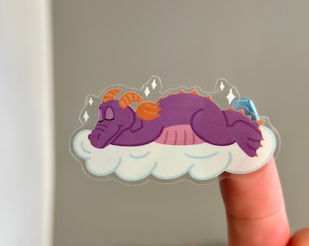 Figment sticker / Disney park’s sticker / laptop, journal, phone, water bottle, planner sticker