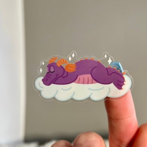 Figment sticker / Disney park’s sticker / laptop, journal, phone, water bottle, planner sticker