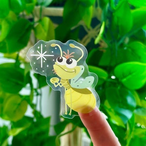 Ray the firefly sticker / princess and the frog / Raymond sticker / tumbler, phone, laptop, journal sticker / clear glossy sticker
