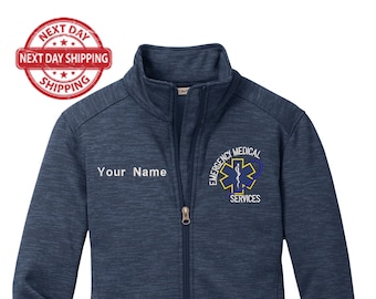 Custom embroidery Ladies EMS jackets, First responder Jacket, Paramedic Jacket, EMS Jacket, EMT, Gift for first responders