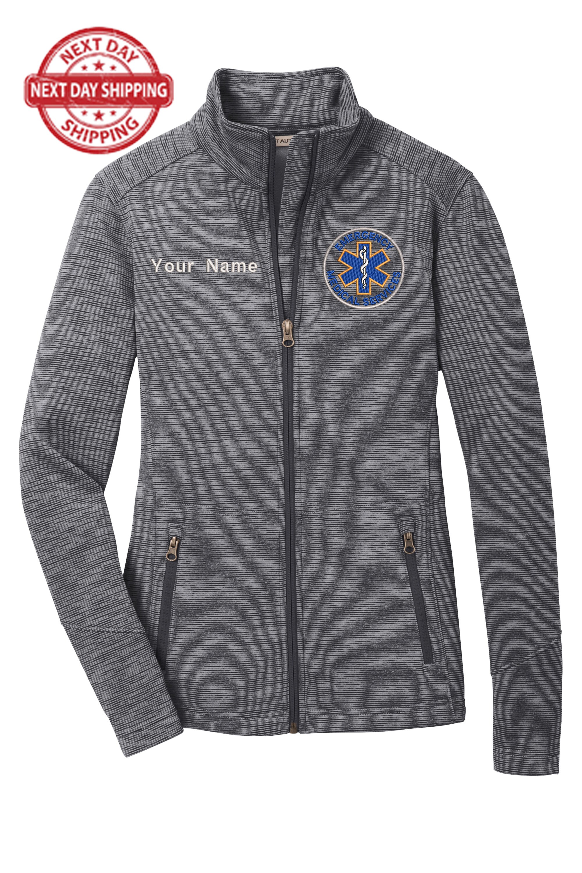 Custom Embroidery Ladies EMS Jackets, First Responder Jacket