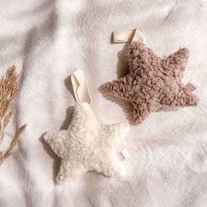 Star pacifier pendant with rattle inside | Birth | Gift | Baby | Child | Diapering