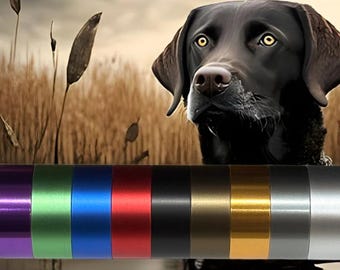 Premium Custom Engraved Duck Call Bands -  Personalized Logo Branding for Hunting Call Makers / Waterfowl call bands / Hunting / engraved