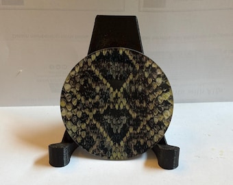 3in Snake Skin Glass soundboard | turkey call materials | Custom Friction Turkey Call Glass | Custom Glass Soundboards | Turkey Hunting Gift