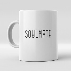 Personalisiertes Kaffeetassen-Geschenk – 'Seelenverwandte Beste Freunde' Mit Euren Wunschnamen, 325 Ml