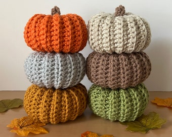 Autumn Crochet Pumpkin - Handmade Crochet Pumpkin - Autumn Home Decor