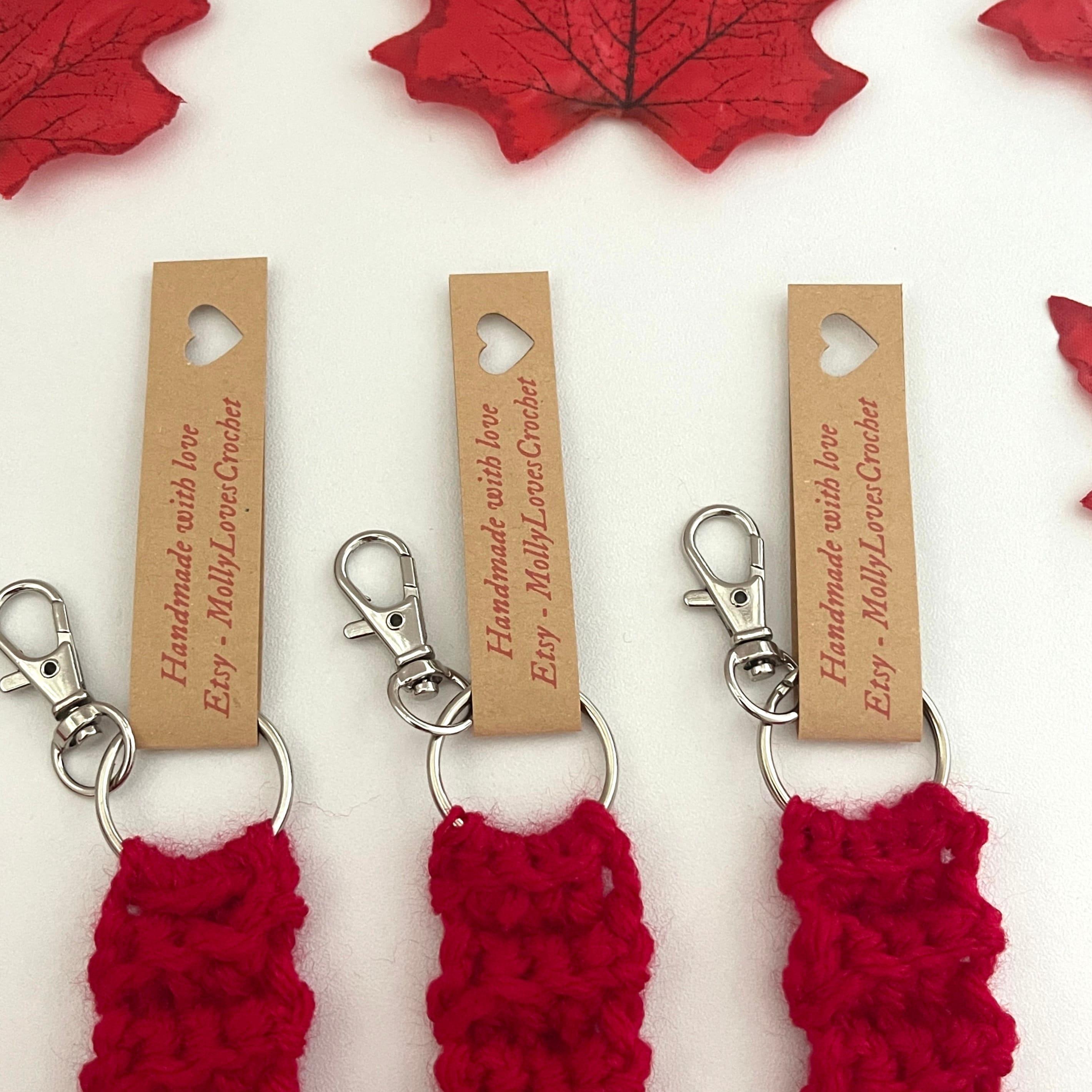 Taylor Swift All Too Well Inspired Red Scarf Keychain Etsy UK