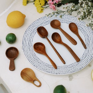 Teak Wooden Spoon Collection 1