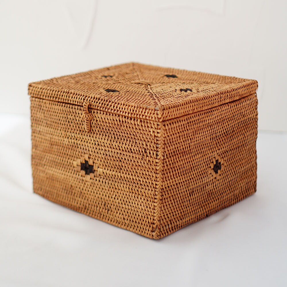Mini Jewelry Box, Rattan Woven Box for Jewelry Storage, Birthday Gifts and  Wedding Gift Box 
